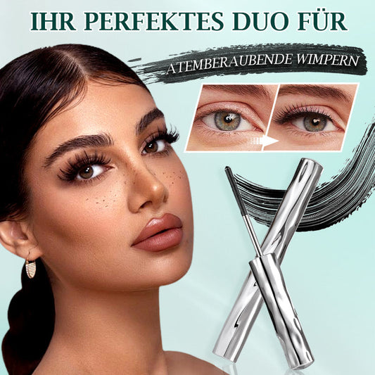 🔥💃2 kaufen 1 gratis！👀Ultimatives Mascara-Set für Verlängerung und Schwung🌟👁️
