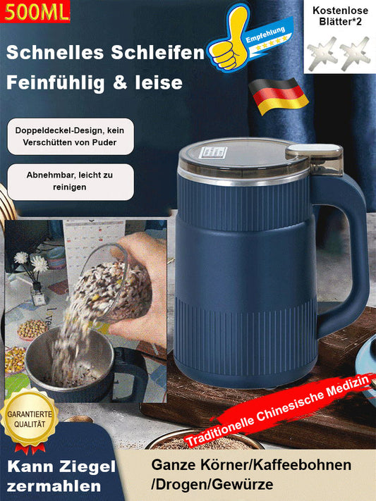 🔥Elektrischer Hochgeschwindigkeits-Brech- und Mahlbecher mit großer Kapazität