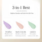 3-Farben Delicate Hydration Brighten Skin Tone Waterproof Concealer Isolation Cream