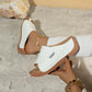Casual Wedge Slide Sandals til kvinder