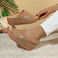 Casual Wedge Slide Sandals til kvinder