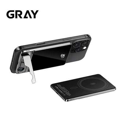 💯 Magnetisk powerbank med to funktioner og stativ