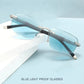 🎉Letzter Verkauf 50% RABATT💥HD-Lesebrille | Sekundenschnell klare Sicht! Hohe Härte, Anti-Blaulicht-Lesebrille für den Nah- und Fernsicht
