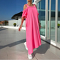 Lässiges Maxikleid mit kalten Schultern für Damen