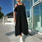 Lässiges Maxikleid mit kalten Schultern für Damen