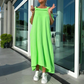 Lässiges Maxikleid mit kalten Schultern für Damen