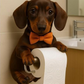 Hundetoilettenpapierhalter