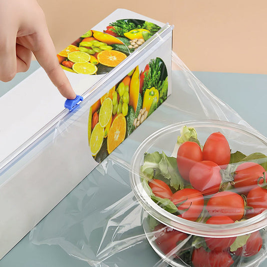 Easy-Cut Stretch Klarsichtfolie für Lebensmittel