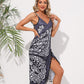 Einteiliges rückenfreies Strandkleid für Damen